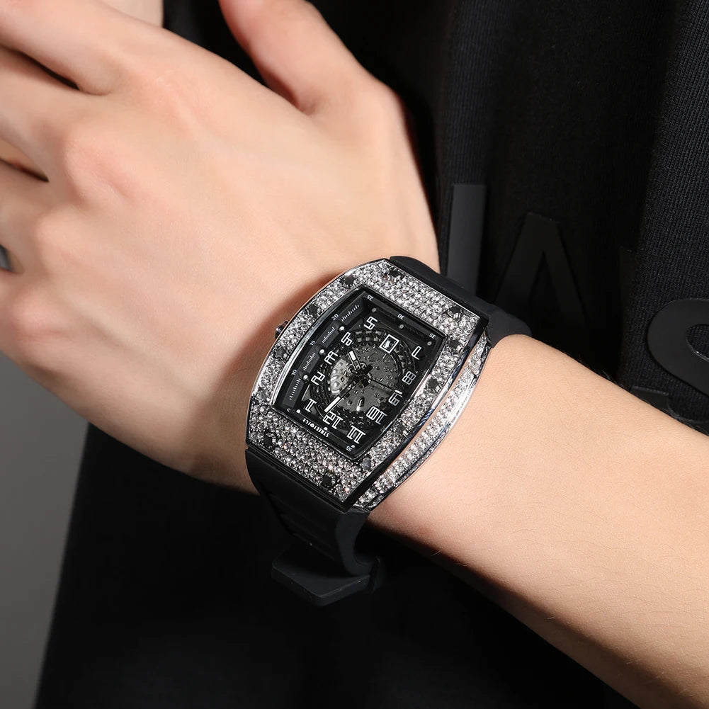 Reloj Mecánico de lujo - HipHop